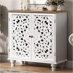 JOINICE White Accent Cabinet by Joinice