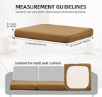 12Pcs Outdoor Cushion Covers, Elastic Patio Cushion Covers | Washable, - Image 2