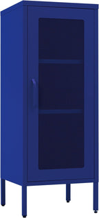 Slim Metal Storage Cabinet by Albad