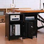ALBAD Compact Metal Nightstand - Image 7