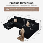 135" Modular Sectional Sofa - Image 2