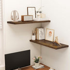 Dreamland 36" Floating Shelves for Wall, Wall-Mounted Shelves for Bedroom - Image 2