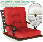 Outdoor Chair Cushions Set of 2, High Back Soft Seat Pad - Image 4