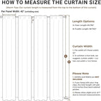 INOVADAY 100% Blackout Linen Curtains - Image 8