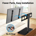 PERLESMITH Swivel Universal TV Stand Mount - Image 6