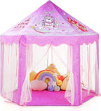 Monobeach Princess Tent Girls Unicorn Large Playhouse Kids Castle Play Tent by Monobeach