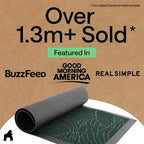 GORILLA GRIP 100% Waterproof All-Season WeatherMAX Doormat, US Designed Natural - Image 5