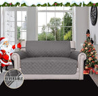 Easy-Going Reversible Couch Cover, 2 Cushion Sofa, Slipcover - Image 2