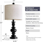 BOBOMOMO 20" Table Lamp Set of 2 - Image 6