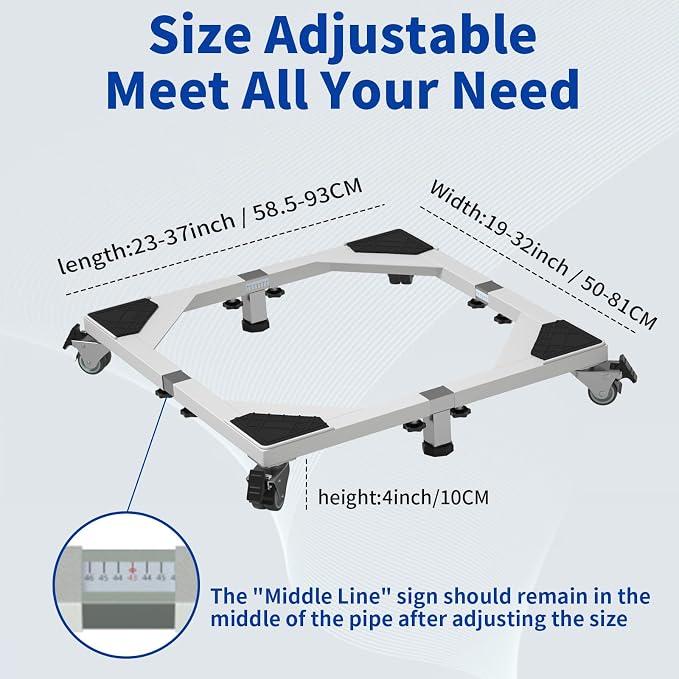 Heavy Duty All Steel Fridge Stand - Image 2