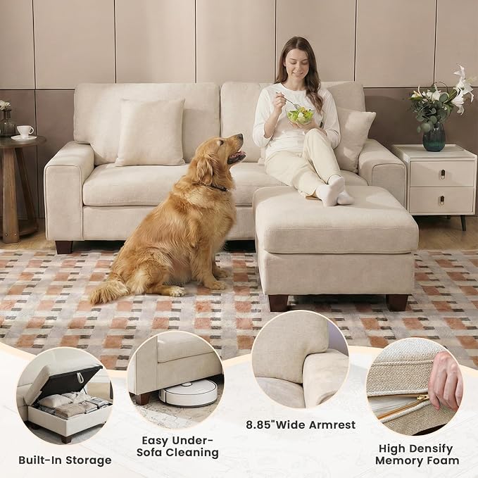 DOPEDIO L-Shaped Sectional Sofa - Image 3