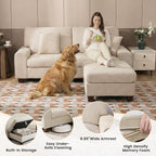DOPEDIO L-Shaped Sectional Sofa - Image 3