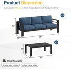 Solaste Aluminum Patio Furniture Set - Image 2