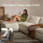 mopio Oversized Modular Sectional Sofa - Image 4