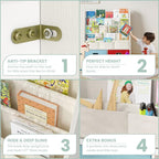 SEIRIONE Sturdy Kids Bookshelf, 5-Tier Book Shelf - Image 7