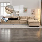 Oprisen 154" Modular Sectional Sofa, Comfy Cloud Couch Sectional Sofa - Image 5