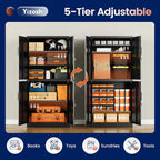 Yizosh Metal Storage Locking Cabinet - Image 8