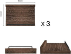 RYOFOBETTO Small Floating Shelf, 6 X 9 Inches Farmhouse Wall Shelves - Image 3