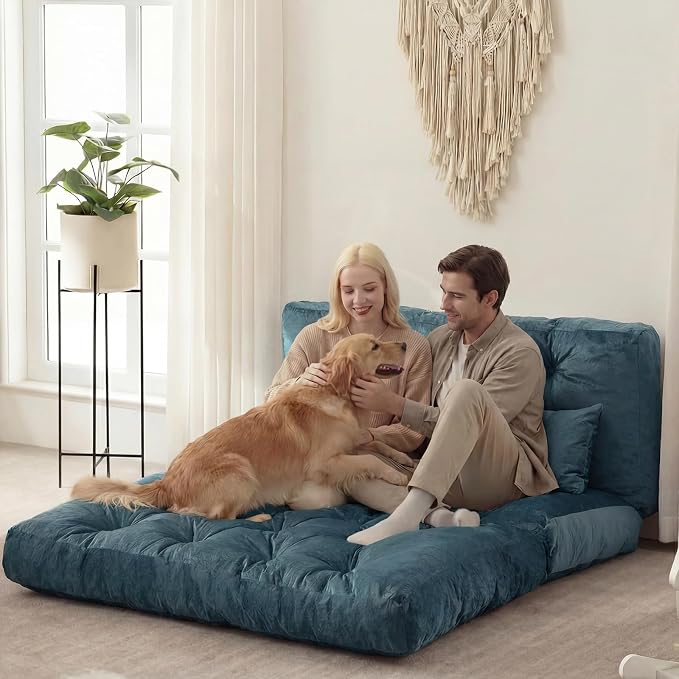 Folding Sofa Bed, Convertible Sleeper Chair by Ebenchico