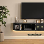 55" Floating TV Stand with Power Outlet - Image 4