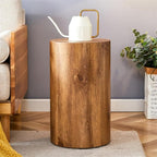 Round Side Table, End Table Living Room Table, Sofa Couch Bedside Table - Image 4