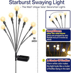 TONULAX Solar Garden Lights 6 Pack - Image 2