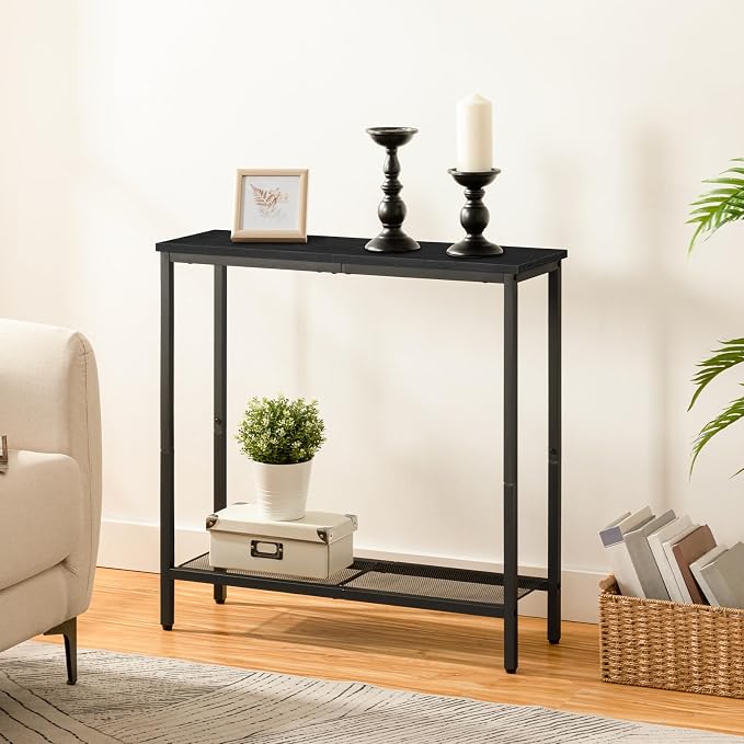 HOOBRO 29.5" Narrow Console Table, Small Entryway Table - Image 6