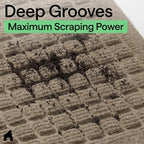 GORILLA GRIP® Ultra Absorbent Front Door Mat Outside Entrance 72x24, Traps Dirt - Image 4