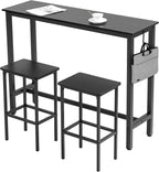 Finnhomy 52.7" Industrial Bar Table Set by Finnhomy