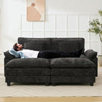 Oprisen 86" Modular Sectional Sofa, Comfy Cloud Couch Sectional Sofa - Image 5