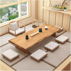Rectangular Style Low Table, Japanese Floor Table, Tatami Table, Vintage Tea by Unknown