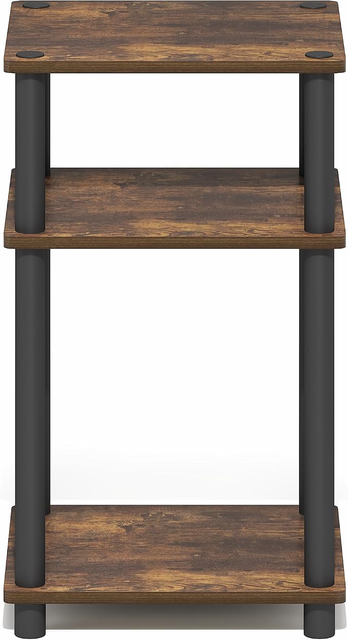 Furinno Turn-N-Tube Side Table, 3-Tier End Table - Image 8