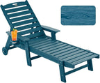 Patio Chaise Lounge Chair Set of 2, Oversize Lounge Chairs - Image 8