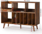 LELELINKY Large 48'' Record Player Stand - Image 2