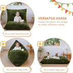 MAXYOYO 3 in 1 Kids Bean Bag Chair, Child Floor Sofa - Image 4