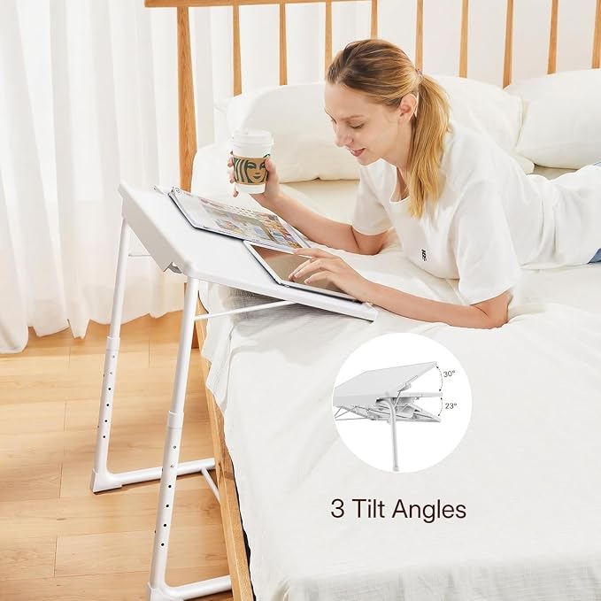 HUANUO Adjustable TV Tray Table - Image 5