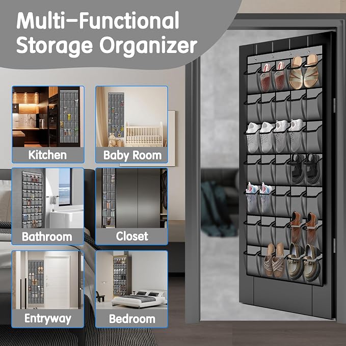 Kotkn 35 Compartment Over The Door Storage - Image 5