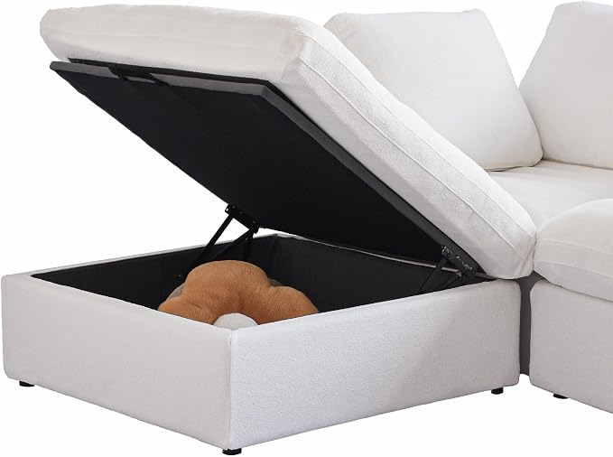 JACH Modern Storage Ottoman Module - Image 6