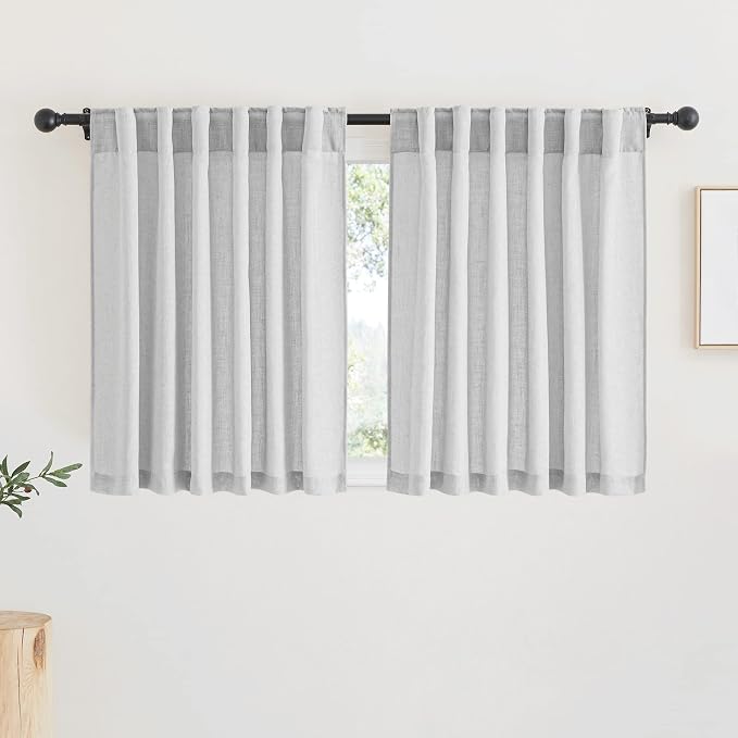 RYB HOME Semi Sheer Curtains by RYBHOME