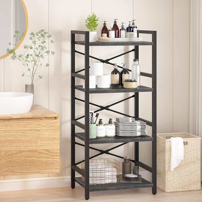 Yoobure 4 Tier Bookshelf - Image 8