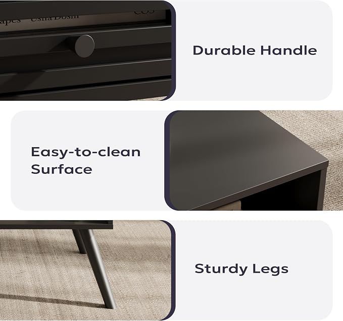 Furnify Mid Century Modern Coffee Table, CoffeeTable - Image 5