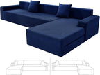 ZNSAYOTX Sectional Couch Covers, Stretch Jacquard Slipcovers by ZNSAYOTX