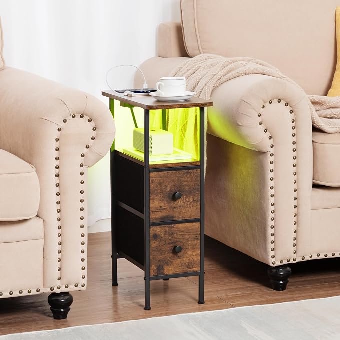 LOAKEKEL Narrow Nightstand - Image 2