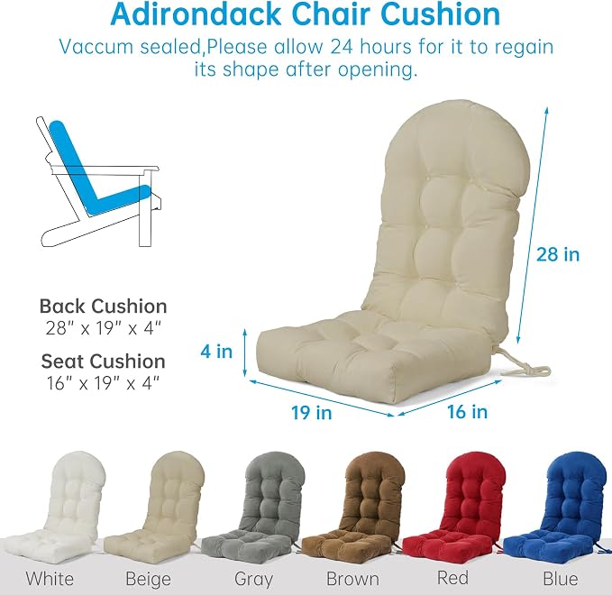 Rocking Chair Cushions Set - Image 6