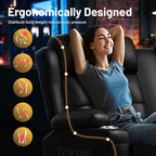 Loveseat Recliner Sofa, Home Theater Seating - Image 6