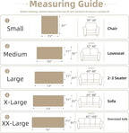 Couch Cover for Dogs Washable Sofa Cover, Sectional Couch Covers, Sofa Covers - Image 2
