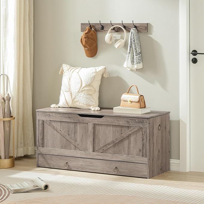 HOOBRO Storage Chest, 43.3" Toy Chest - Image 5