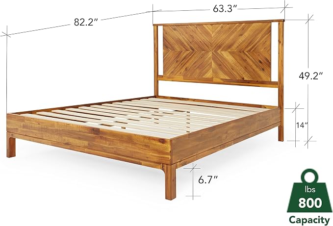 Bme Vivian 14 Inch Deluxe Bed Frame - Image 2