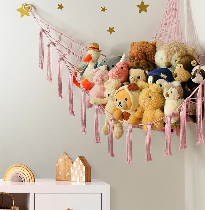 mirolam Stuffed Animal Storage Hammock Net - Image 6