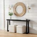 Plank+Beam Solid Wood Console Table, 66 Inch, Sofa Table, Narrow Entryway Table by PlankBeam